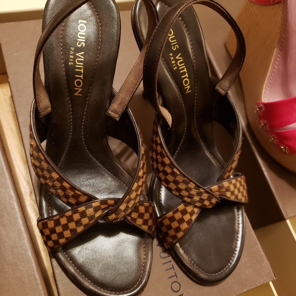 Authentic Louis Vuitton sandals